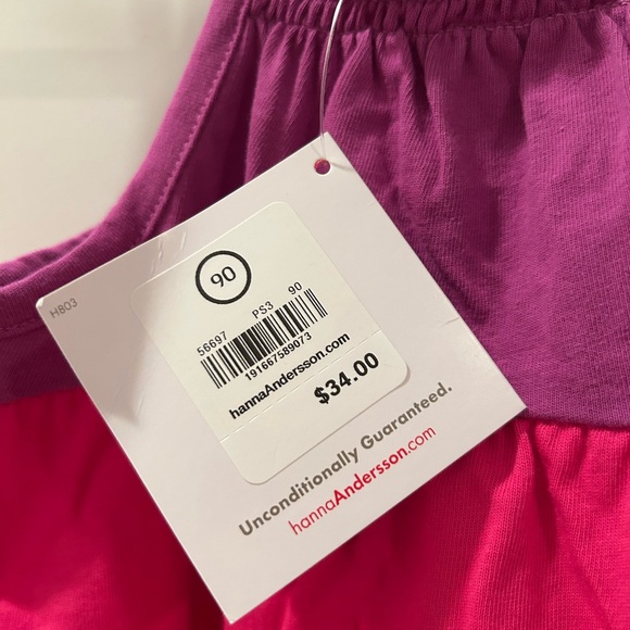 NWT Hanna Andersson Tank - Size 3 - Picture 7 of 7